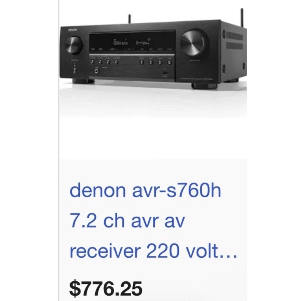 DENON AVR -5760H 7.2CH AVR NEW In Box